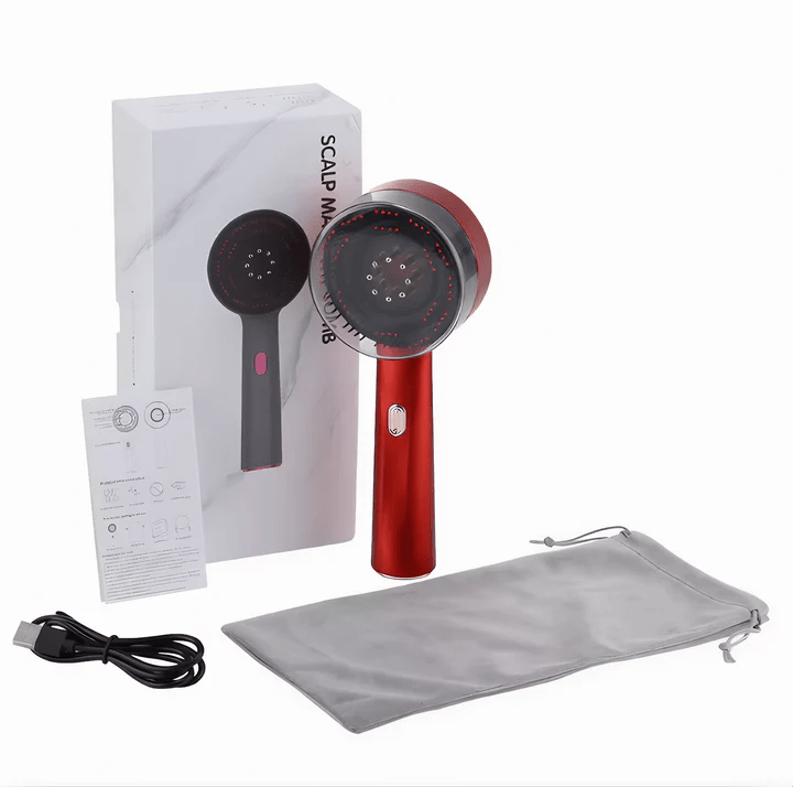 LunAir® RedLight Comb - Rödljus och Massage - LunAir