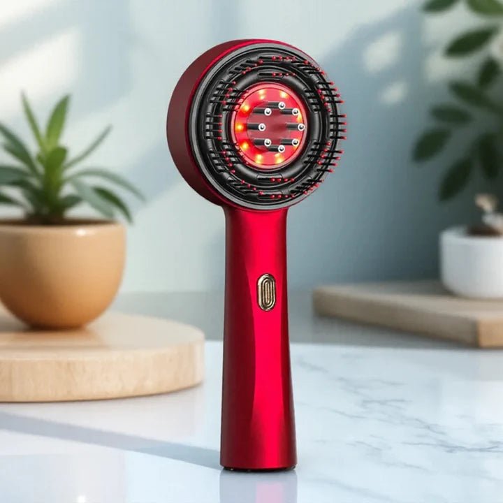 LunAir® RedLight Comb - Rödljus och Massage - LunAir