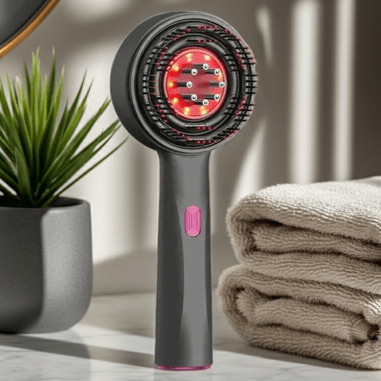 LunAir® RedLight Comb - Rödljus och Massage - LunAir
