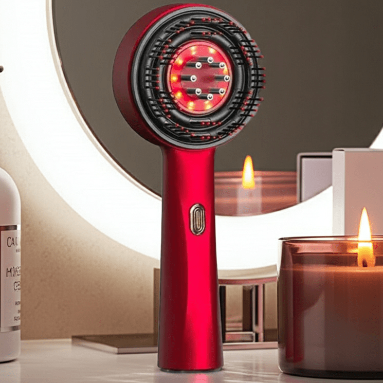LunAir® RedLight Comb - Rödljus och Massage - LunAir